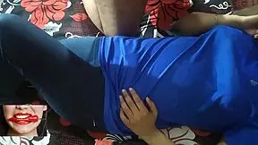 indian step sister gets wild with step brother in rough outdoor action