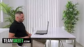 Damon Learns Hot Blonde Babysitter Kallie Is A Porn Star