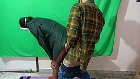 Indian girl gets wild with a friend in bedroom