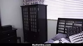 Step-sis seduces bro for wild fun