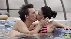 Angie Moon feels the passion with Old4k despite the age gap.