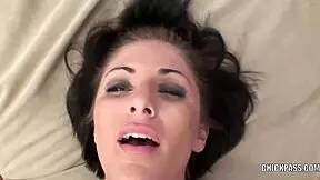 brunette coed charli experiences college life