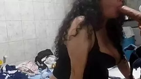 After the party, I brought her home for a blowjob and doggystyle