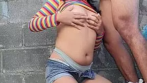 Petite brunette moans in epic blowjob!