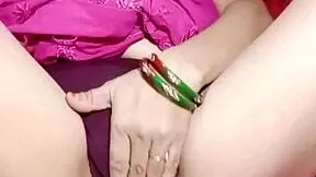 Naughty teenage Indian girl masturbates