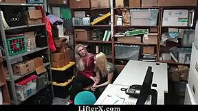 stepdaughter had to fuck mall officer to save her stepmommy