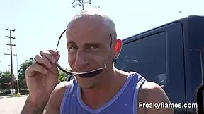 in this full video, a petite teen explores her interests in a freaky flames setting