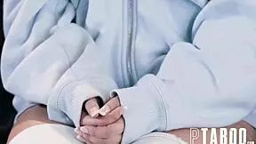 leana gets stimulated by seth gamble in a hardcore pov blowjob session