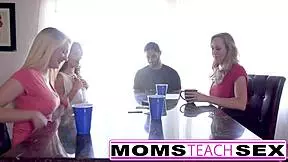 Steachsex - Hot Teen Friends in Wild Orgy with Neighbor