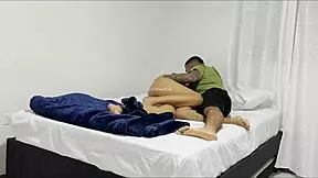 Little Stepsister Rests As Older Stepbrother Puts Penis In Her Mouth