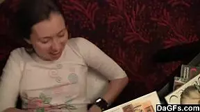 dagfs steamy lesbian sex on the couch