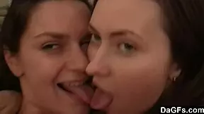 dagfs steamy lesbian sex on the couch