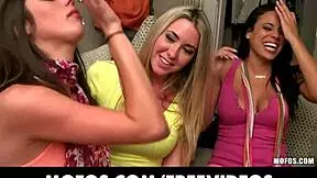 Three Amateurs Watch House Party Turn Into Orgy