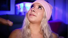 Beautiful Blonde Teases With Her Sucking Skills Like A Nympho