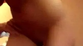 Hot Brunette Strips and Fucks Passionately