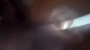 Skinny brunette teen feels so tight during fucking