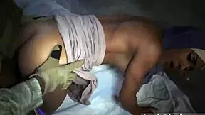 Army soldier reaches the drop point 23km outside base