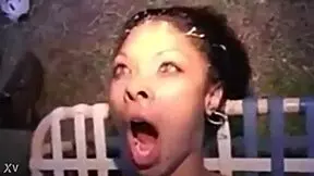 This cumshot frenzy with a young chick in an orgy, sucking and fucking everywhere