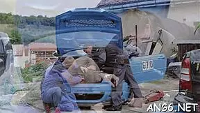 Susan Ayn's voluptuous body drips in hardcore wetness