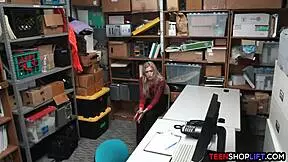 Stepdaughter fucks to free shoplifting stepmom