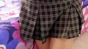 Student obeys teacher Gustavo for titjob in apartment