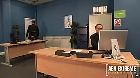 teen secretary olga cabeava meets three new coworkers in the office.