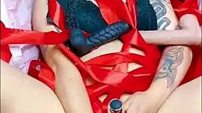 Kawaiilittlefox's naughty dildo play