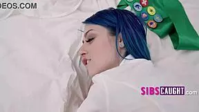 Sis-in-law seduces brother-in-law on camera
