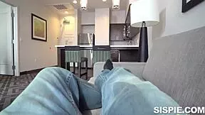 Is my slutty step sister Uma Jolie ready for hardcore action?