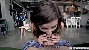 Helena price grabs stepsons young 18+ cock and start sucking it