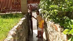 Young Couple Just 18 Years Dive Into Wild Bedroom Action