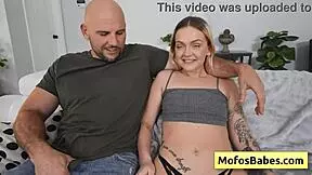 Blonde Teen Sucks Huge Dick