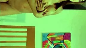 Watch that cute teen rip her clothes off!