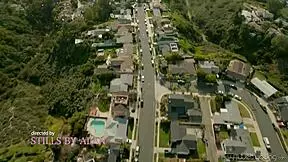 lesbians kenna james and abella danger dive into steamy girl-on-girl action.