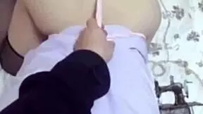 Lovebird Princess New Girlfriend In Black Stockings Teases Ass For Doggy Fuck