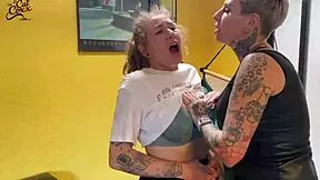 Wallflower Gets Ridden by Milf