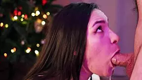 Stepsister Trains DEEPTHROAT Skills - Snowflexgirl