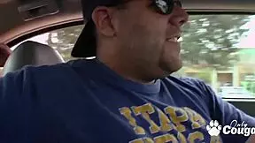 elle lawear spreads legs wide for a new guy she met