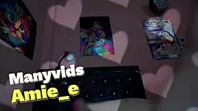 a rough deepthroat session with sloppy dildo