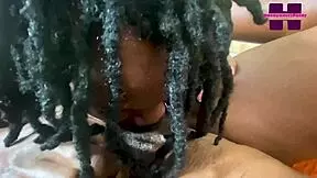 I satisfied my horny girlfriend with dick and dildo.