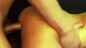 Stiff cock in tight ass