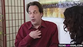 Wow, sweet teen Sophia Grace takes a massive anal pounding right now!