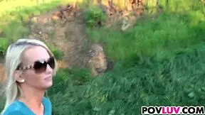 hiking teen 18+ emily austin gets drilled hard