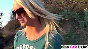 hiking teen 18+ emily austin gets drilled hard