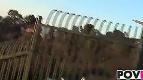 hiking teen 18+ emily austin gets drilled hard