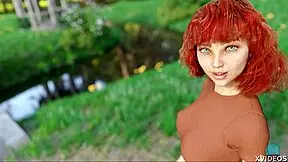 Naughty barista says, 'I need some dick'