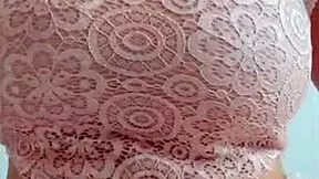 young babe fingers her big tits