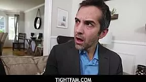 Hazel Moore Fucked Stepdad!