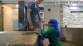 Luna Azul Hotwife Surprises Husband with a Gift. Watch Him Take My Wife in Wild Action!