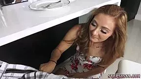 Ever seen college teens tied up and hazed with a wild dildo session?